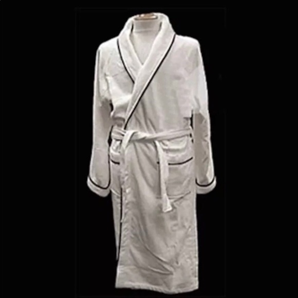 FRETTE Shawl Collar (Velvety Soft) Velour Robe - Picture 2 of 7